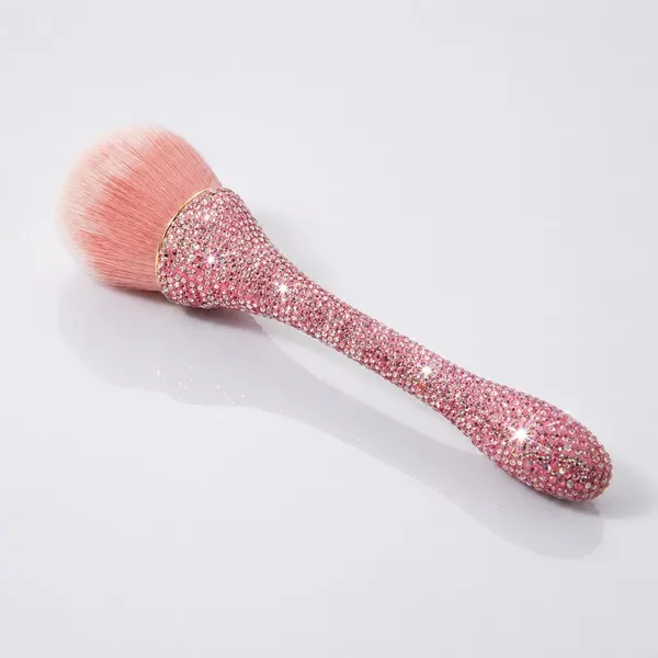Brocha de Maquillaje Con Brillos Para Dama Glam