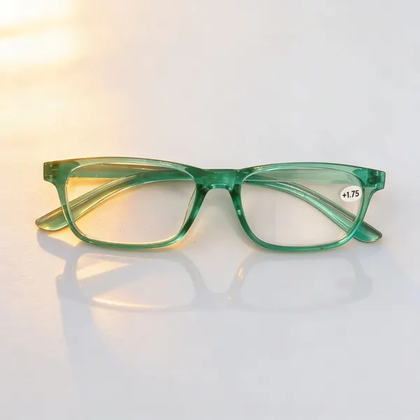 Lentes de Lectura Plastico Rectangular Mujer Hombre Graduacion 1.75