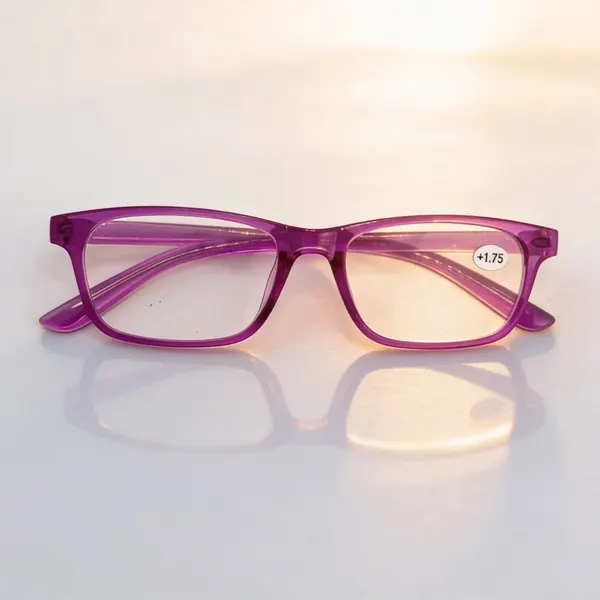 Lentes de Lectura Plastico Rectangular Mujer Hombre Graduacion 1.75