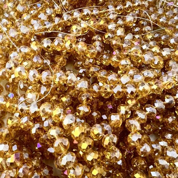 Cuentas de Cristal 10mm para Bisuteria DIY Pulseras Collares Manualidades
