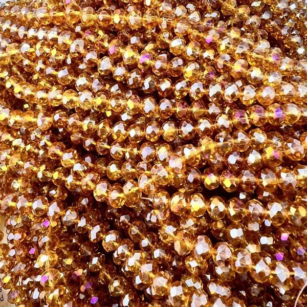 Cuentas de Cristal 8mm para Bisuteria DIY Pulseras Collares Manualidades