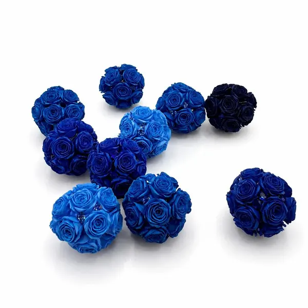 Pack 10 Cuentas Rosas De Colores