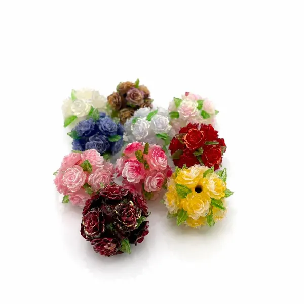 Pack 10 Cuentas de Rosas