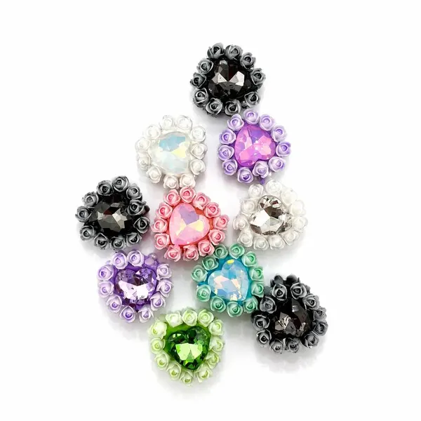 Pack 10 Cuentas De Rosas Especiales