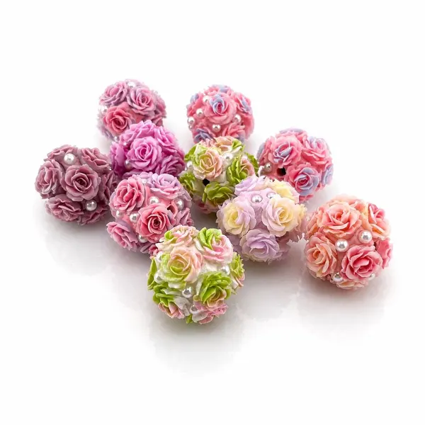 Pack 10 Cuentas de Rosas