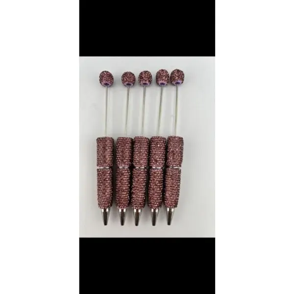 Pack de 5 Plumas con Cristales