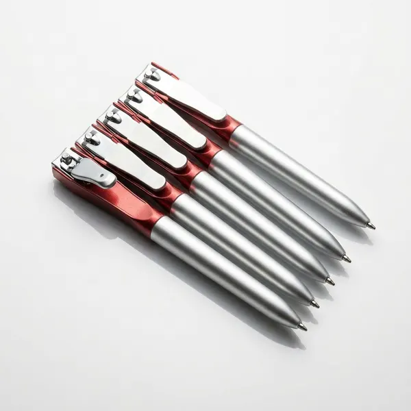 Kit de 5 Plumas con Cortauñas para Oficina Funcional
