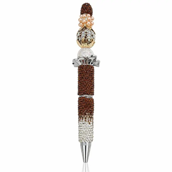Pluma Diana Prearmada con Cristales