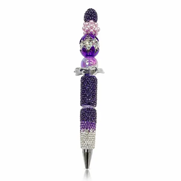 Pluma Diana Prearmada con Cristales