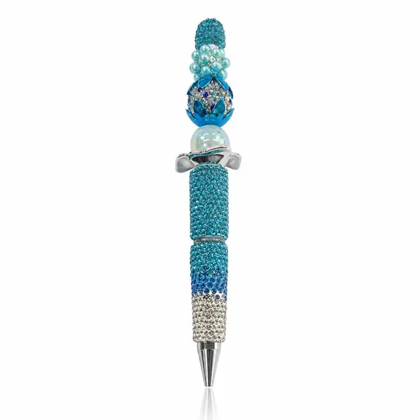 Pluma Diana Prearmada con Cristales