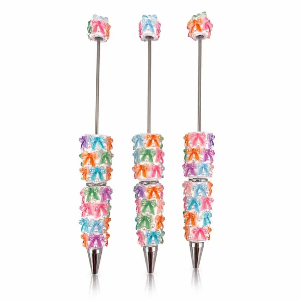 Pack 3 Plumas con Diseño de Moños