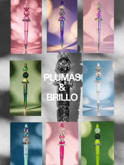 ¿Cuál elegirías tú? 👀✨ Plumas llenas de color, brillo y d… — video de TikTok